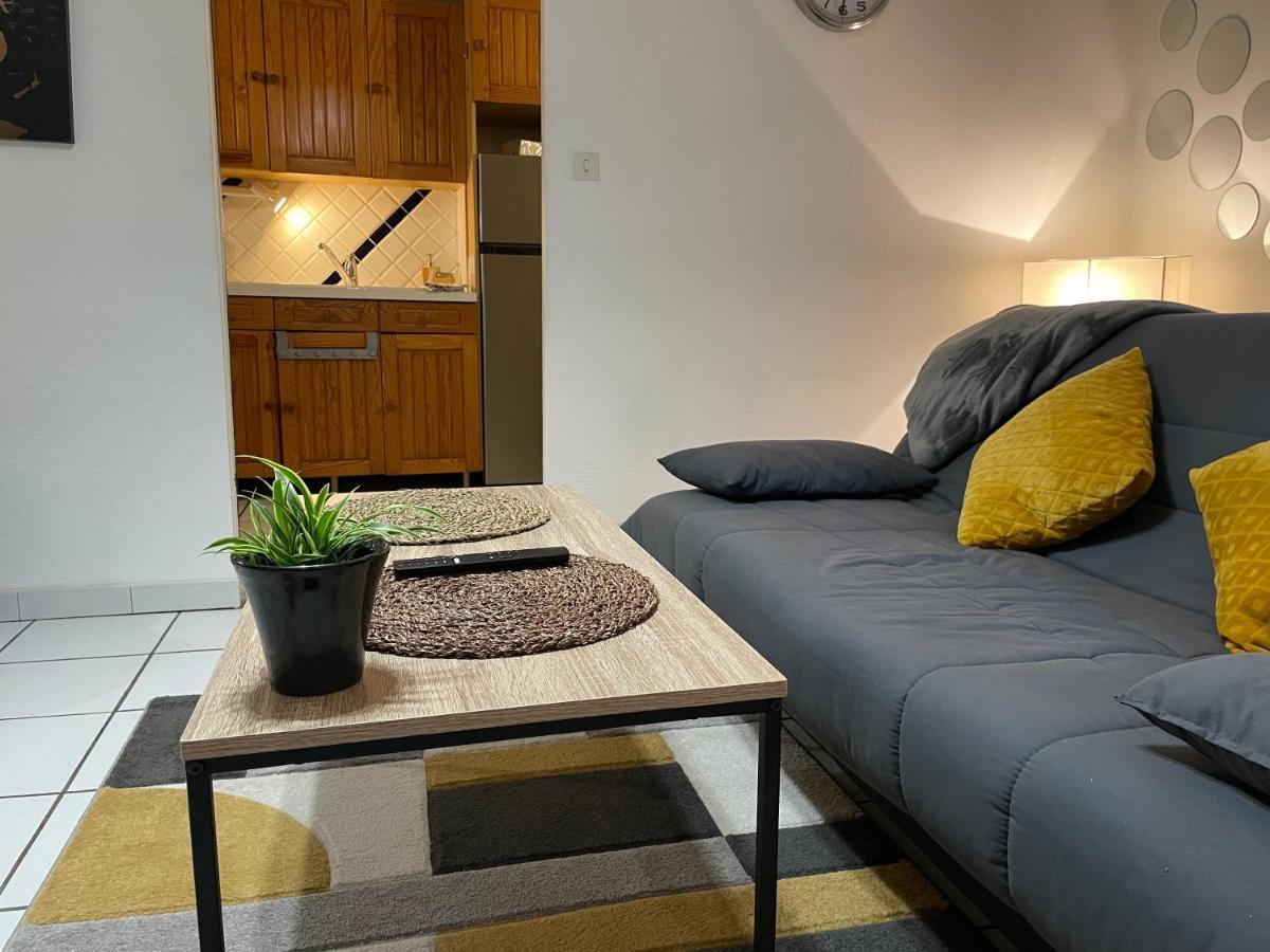 T2 Plein Centre Au 1Er Etage Avec Parking Prive Appartement Millau Buitenkant foto